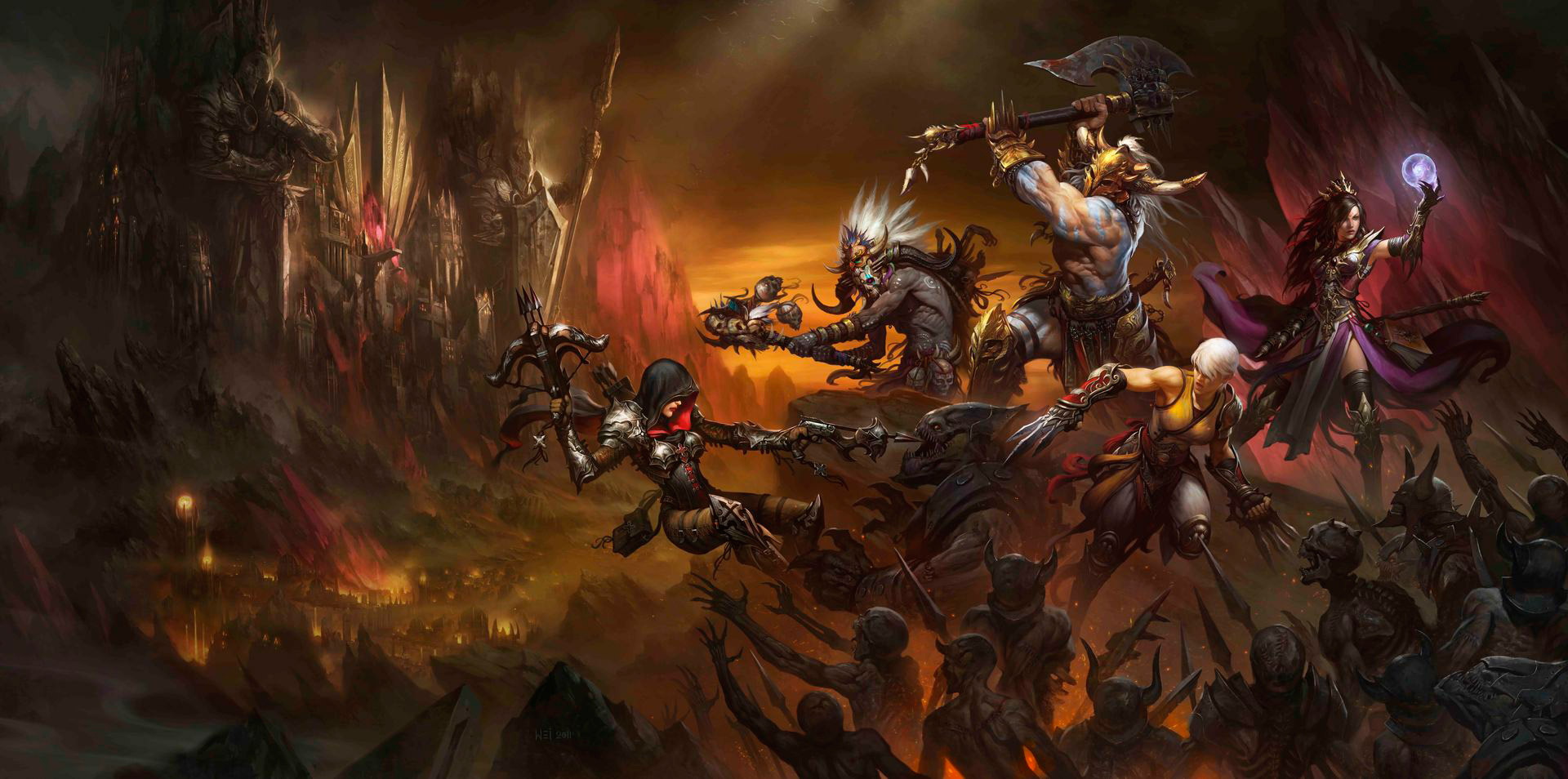 Diablo III Heroes Rise, Darkness Falls Micky Neilson